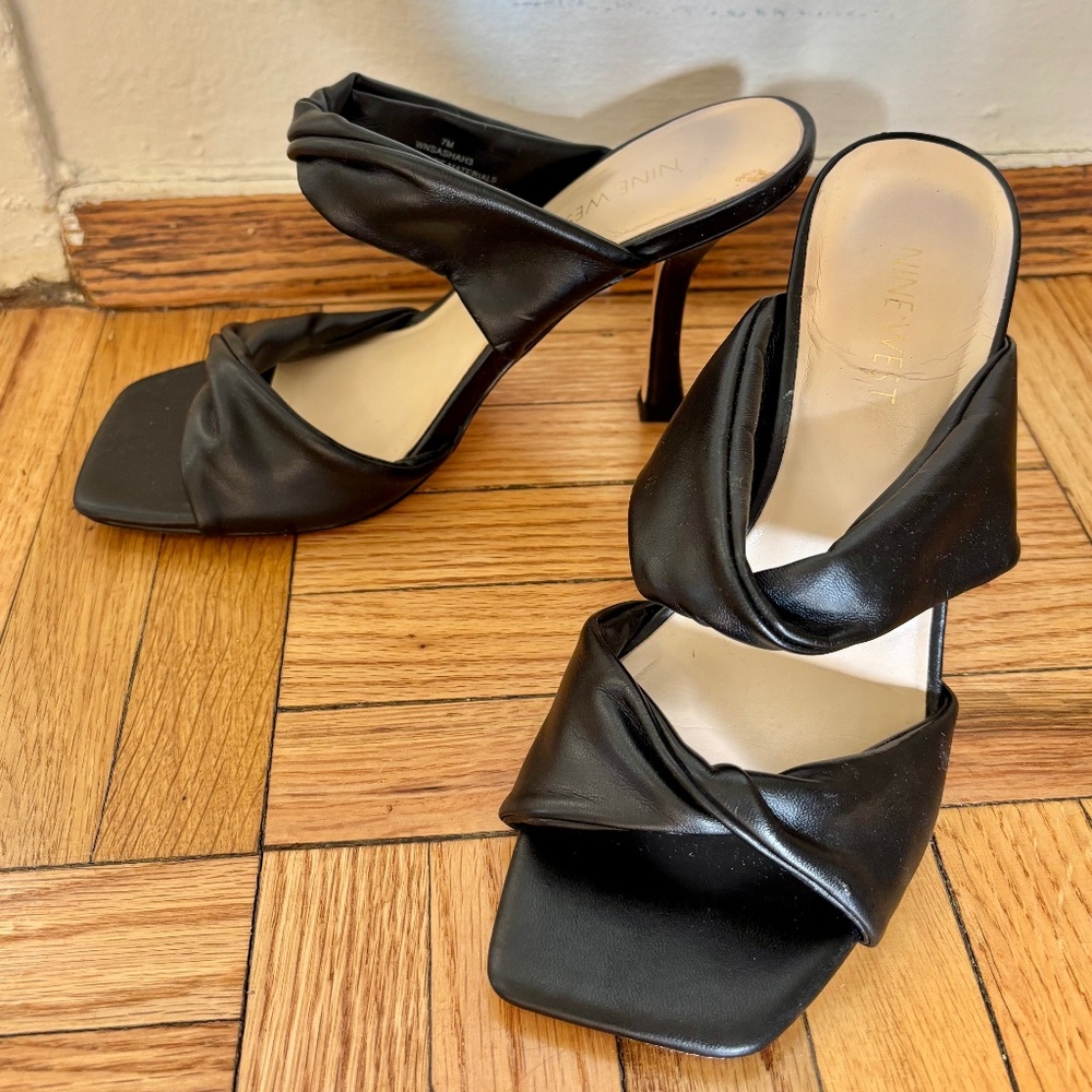 Nine West Black Heels